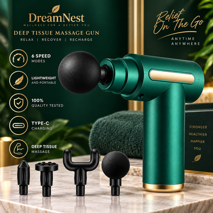 Deep Tissue Massage Gun – 6 Speed Muscle Recovery Massager